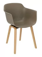 Krzesła - Krzesło ELIOR Alzak, beżowe, 55x56x80 cm - miniaturka - grafika 1