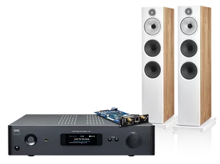 NAD C 389 (czarny) + MDC2 + 603 S3 (dąb) - Zestawy stereo - miniaturka - grafika 1
