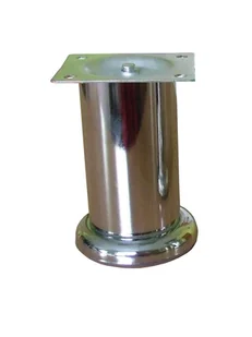 Noga nóżka meblowa fi 50 L-100 chrom kuchnia biuro - Meble modułowe i akcesoria - miniaturka - grafika 1