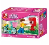 Klocki - Sluban Klocki Rower i List 29el. - miniaturka - grafika 1