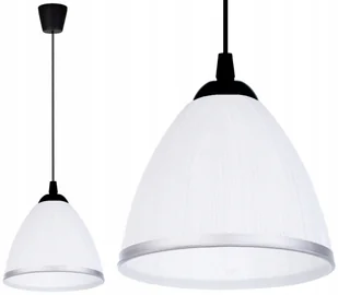 Lampa Wisząca Plafon Żyrandol Szkło led - Lampy sufitowe - miniaturka - grafika 1