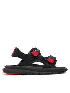 Puma Sandały Puma Evolve Sandal PS 389147 01 Czarny - Buty dla chłopców - miniaturka - grafika 1