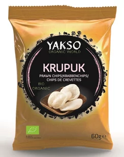 YAKSO (sosy sojowe, makarony) PRAŻYNKI KREWETKOWE BIO 60 g - YAKSO 8718754505956 - Chrupki - miniaturka - grafika 1