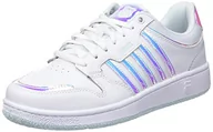 Trampki damskie - K-Swiss Damskie tenisówki City Court, White Bluegls Prlzd - 35 EU - miniaturka - grafika 1