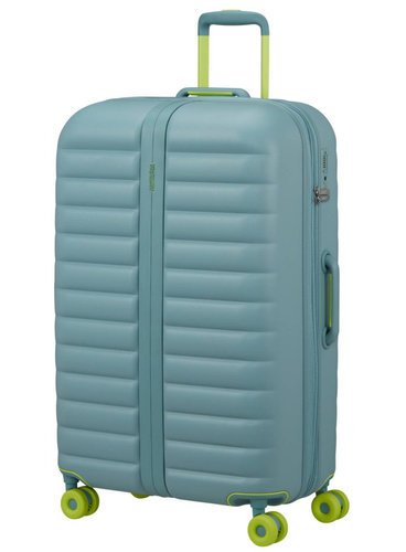 Walizka duża poszerzana American Tourister NeoVibe - muted mint