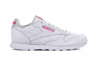 Buty damskie Reebok CL Leather Girl Squ CM9137 - Buty sportowe damskie - miniaturka - grafika 1