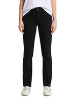 Spodnie damskie - Mustang Jeansy Damskie Julia Straight, Czarne, 32 W x 32L - miniaturka - grafika 1