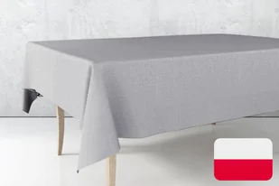 Obrus 120x260 Plamoodporny Klasyczny Elegant Szary - Obrusy i serwetki - miniaturka - grafika 11