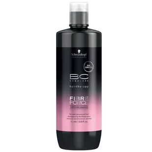 Schwarzkopf BC Fibre Force | Wzmacniający zestaw do włosów zniszczonych szampon 1000ml + wzmacniający krem 500ml + kuracja wzmacniająca 12x10ml - Zestawy kosmetyków damskich - miniaturka - grafika 1