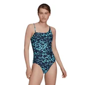 Stroje kąpielowe - Strój kąpielowy damski Adidas Sh3.Ro Asymmetric Summerglow jednoczęściowy -XS - miniaturka - grafika 1