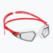 Maski do nurkowania - Okulary do pływania Speedo Aquapulse Pro red/white - miniaturka - grafika 1