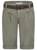 Spodenki damskie - Fresh Made Bermudy w kolorze khaki - miniaturka - grafika 1