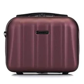 Walizki - WITTCHEN Cruise Line walizka na kosmetyki, XS, czerwony (czerwony) - 56-3P-114-35 - miniaturka - grafika 1