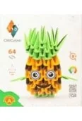 Zabawki kreatywne - Origami 3D Ananas - miniaturka - grafika 1