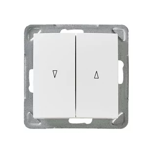 Ospel Impresja Łącznik żaluzjowy ecru ŁP-7Y/m/27 ŁP-7Y/M/27 - Wyłączniki światła i elektryczne - miniaturka - grafika 1