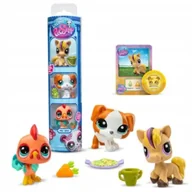 Figurki dla dzieci - Littlest Pet Shop Tuba Zestaw 3 figurek zwierzątek +akcesoria seria 3 - miniaturka - grafika 1