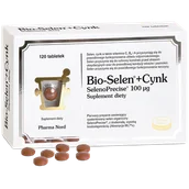 Witaminy i minerały - Pharma Nord Bio-Selen + Cynk, 120 tabletek - miniaturka - grafika 1