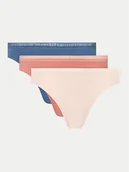 Majtki damskie - Tommy Hilfiger Komplet 3 par fig klasycznych UW0UW05184 Kolorowy - miniaturka - grafika 1