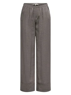 ONLY Spodnie w kolorze szarym - Spodnie sportowe damskie - miniaturka - grafika 1