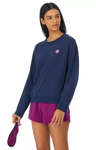 DKNY bawełniana piżama damska z długim rękawem i krótkimi nogawkami YI2522590, Kolor granatowo-różowy, Rozmiar XS, DKNY - Primodo.com - Piżamy damskie - miniaturka - grafika 1