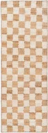 Dywany - Dywan Check 70 x 180 cm złamana biel - miniaturka - grafika 1