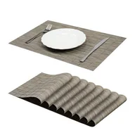 Obrusy i serwetki - BEŻOWA PODKŁADKA KUCHENNA 30X45 MATA NA STÓŁ LUNGO - miniaturka - grafika 1