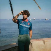 Koszulki męskie - Kombat Third OGC Nice Niebieski T-shirt męski - miniaturka - grafika 1