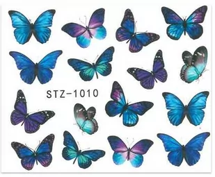Naklejki wodne do paznokci STZ 1010 - Ozdoby do paznokci - miniaturka - grafika 1