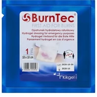 Apteczki i materiały opatrunkowe - Kikgel Opatrunek hydrożelowy BurnTec 10 x 10 cm NN-MKI-K10A-001 - miniaturka - grafika 1
