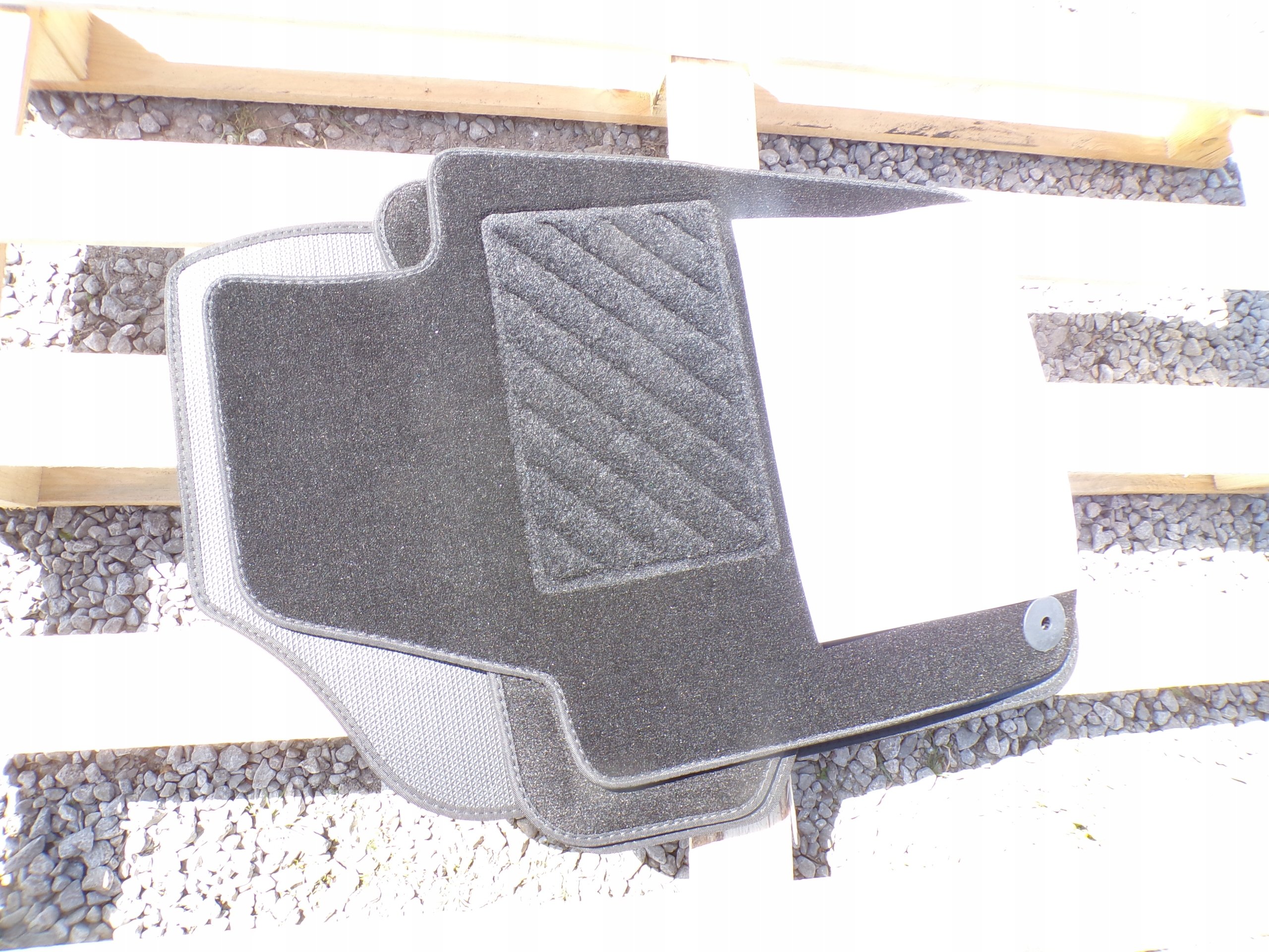 Volkswagen 6R1061404AWGK dywaniki tekstylne zestaw Plus przód/tył