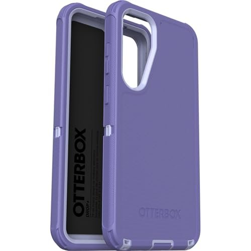 OtterBox Defender Etui do Samsung Galaxy S25+, Odporne Na Wstrząsy i Upadki, 7 Razy Przetestowane Zgodnie ze Standardami Wojskowymi, Fioletowe