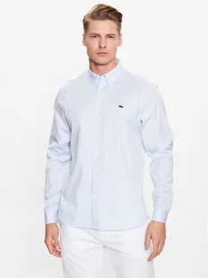 Lacoste Koszula CH2933 Błękitny Regular Fit - Koszule męskie - miniaturka - grafika 1