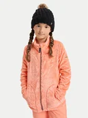 Bluzy narciarskie - Roxy Polar Igloo ERGFT04013 Pomarańczowy Slim Fit - miniaturka - grafika 1