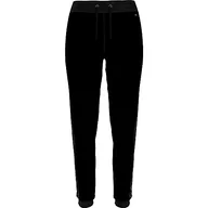 Spodnie damskie - Tommy Hilfiger Damskie spodnie dresowe z mankietami nr (rozmiar ext) spodnie dresowe, Czarny, 3XL - miniaturka - grafika 1