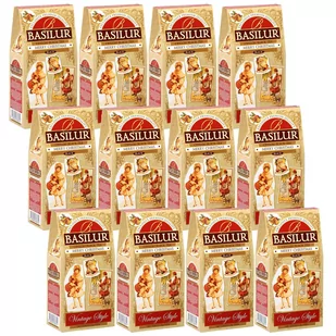 Basilur Merry Christmas - Czarna Liściasta Herbata Cejlońska Dodatkiem Jabłka, Imbiru I Wanilii, 85 G X12 - Herbata Basilur Merry Christmas - Czarna Liściasta Herbata Cejlońska Dodatkiem Jabłka, Imbiru I Wanilii, 85 G X12 - Herbata - miniaturka - grafika 1