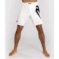 Spodnie sportowe męskie - Venum Spodenki MMA Treningowe Fightshorts Light 5.0 White/Black - miniaturka - grafika 1