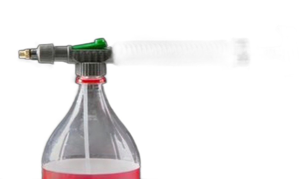 Opryskiwacz ręczny do butelki z pompką zraszającą do roślin