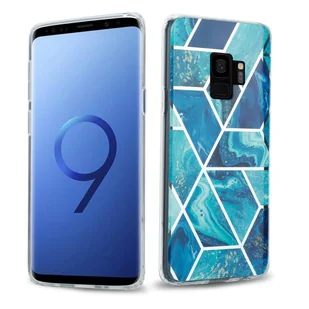 Etui ochronne Cadorabo do Samsung Galaxy S9 PLUS w kolorze niebieskim Etui TPU na telefon komórkowy Etui Cover - Etui i futerały do telefonów - miniaturka - grafika 1
