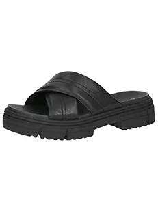 CAPRICE Klapki damskie 9-9-27207-20, obcas Black Softnap, 42 EU, Black Softnap, 42 EU - Klapki i japonki damskie - miniaturka - grafika 1