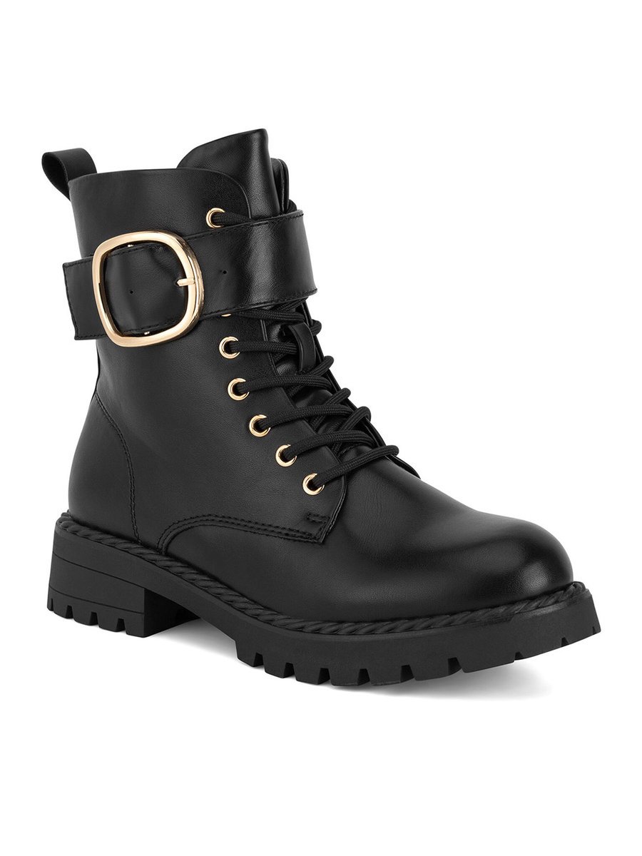 Deezee Trzewiki Damskie Czarny WS6116-11