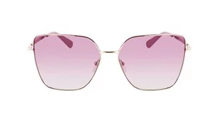 Calvin Klein Okulary przeciwsłoneczne damskie, Złoty, XL - Okulary przeciwsłoneczne - miniaturka - grafika 1
