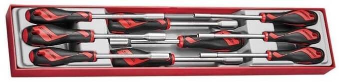 Teng Tools Zestaw narzędzi 9-elementowy zestaw wkrętaków nasadowych, TTXND 283270106