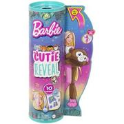 Lalki dla dziewczynek - Lalka Barbie Cutie Reveal Małpka Dżungla HKR01 - miniaturka - grafika 1