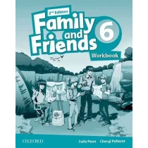 Penn Julie, Pelteret Cheryl Family and friends 6 workbook - Podręczniki dla szkół podstawowych - miniaturka - grafika 1