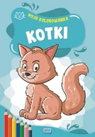 Kolorowanki, wyklejanki - Moja kolorowanka. Kotki - miniaturka - grafika 1