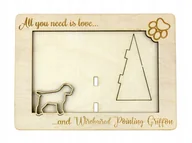 Ramki na zdjęcia - Wirehaired Pointing Griffon ramka na zdjęcie - miniaturka - grafika 1