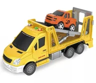 Zabawki zdalnie sterowane - Laweta + Auto Światło i Dźwięk – Zestaw Samochodów dla Dzieci - miniaturka - grafika 1