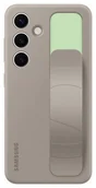 Etui i futerały do telefonów - Samsung Standing Grip Case do S24 taupe - miniaturka - grafika 1