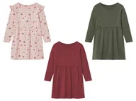 Sukienki i spódniczki dla dziewczynek - lupilu® Sukienka dziecięca z bawełną - miniaturka - grafika 1