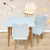 Zestawy mebli dla dzieci - STOLIK I KRZESEŁKA MIŚ - miniaturka - grafika 1